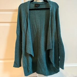 Teal cardigan